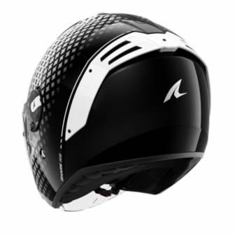 Casco Shark RS Jet Stride Black White