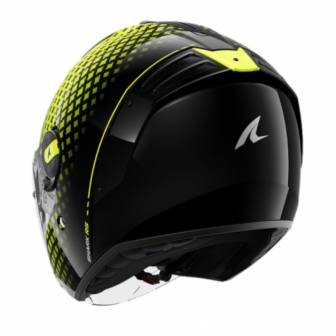 Casco Shark RS Jet Stride Black Yellow Silver