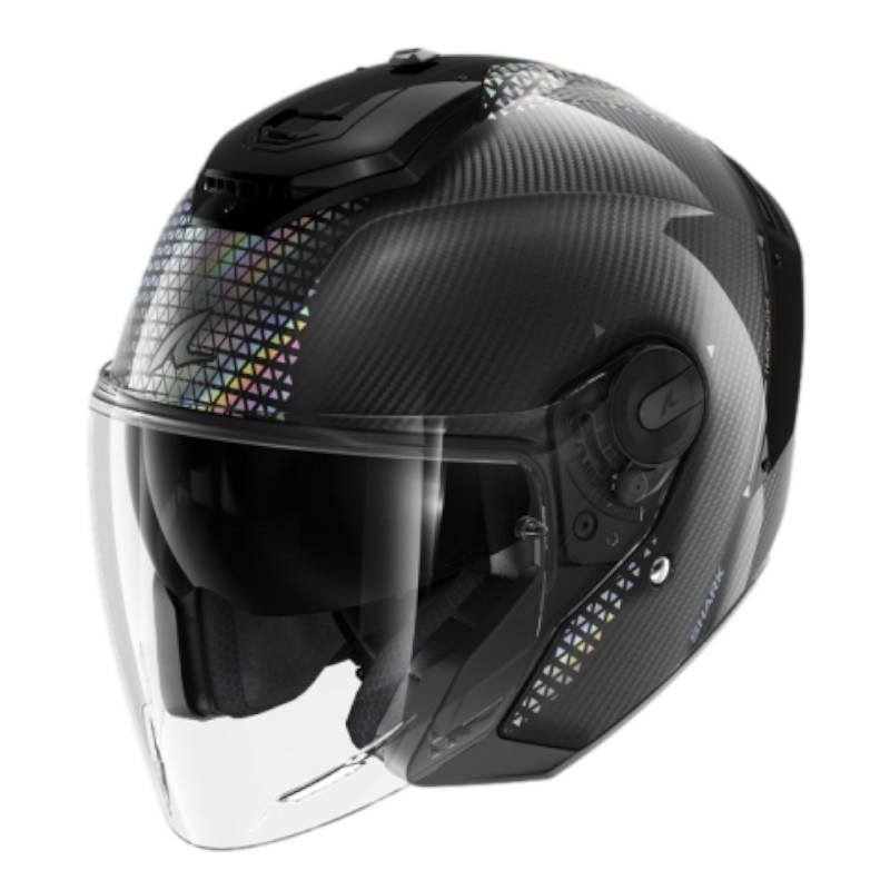 Casco Shark RS Jet Carbon Ikonik Iridescent Carbon