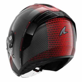 Casco Shark RS Jet Carbon Ikonik Red Chrom