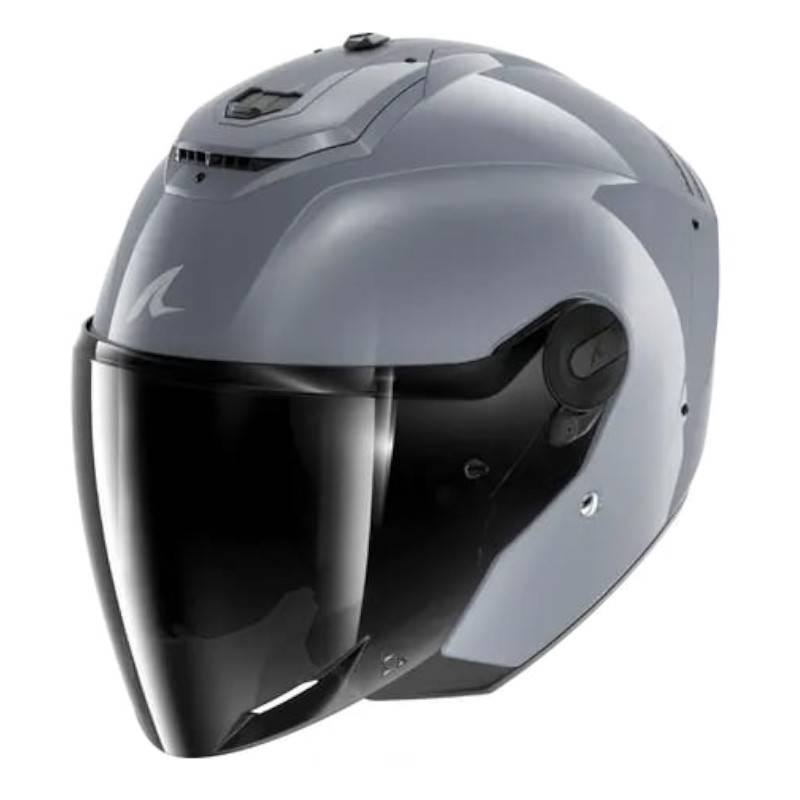 Casco Shark RS Jet Carbon Dark Shadow Gun Silver