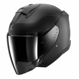 Casco Shark Skwal Jet Dark Shadow Matt Black