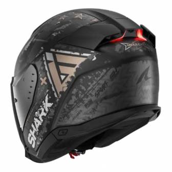 Casco Shark Skwal i3 Jet Hellcat Matt Black Chrom