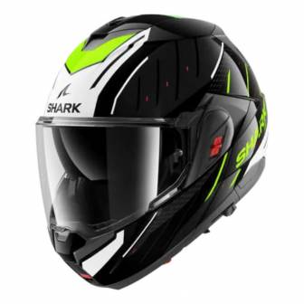 Casco Shark Oxo Rydger Black White Yellow