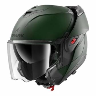 Casco Shark Oxo Blank Matt Dark Green