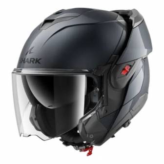 Casco Shark Oxo Blank Gun Metal