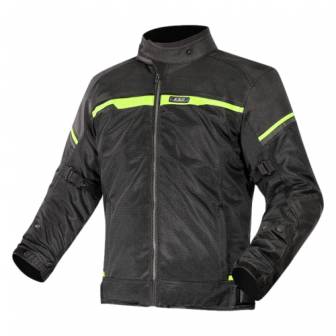 Chaqueta LS2 Riva Black Neon Yellow