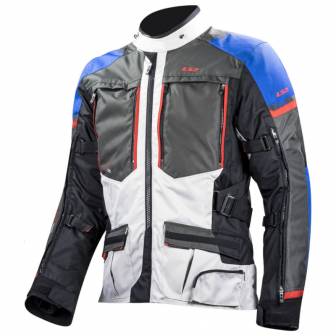 Chaqueta LS2 Norway Blue Black Grey