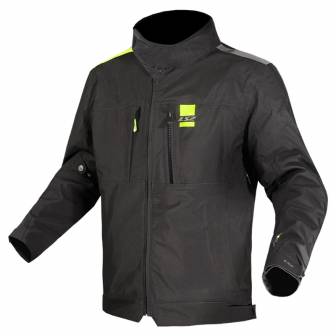 Chaqueta LS2 Titanium Black H-V Yellow