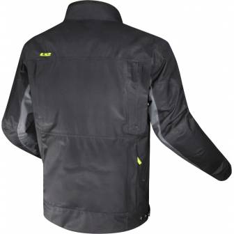 Chaqueta LS2 Titanium Black H-V Yellow