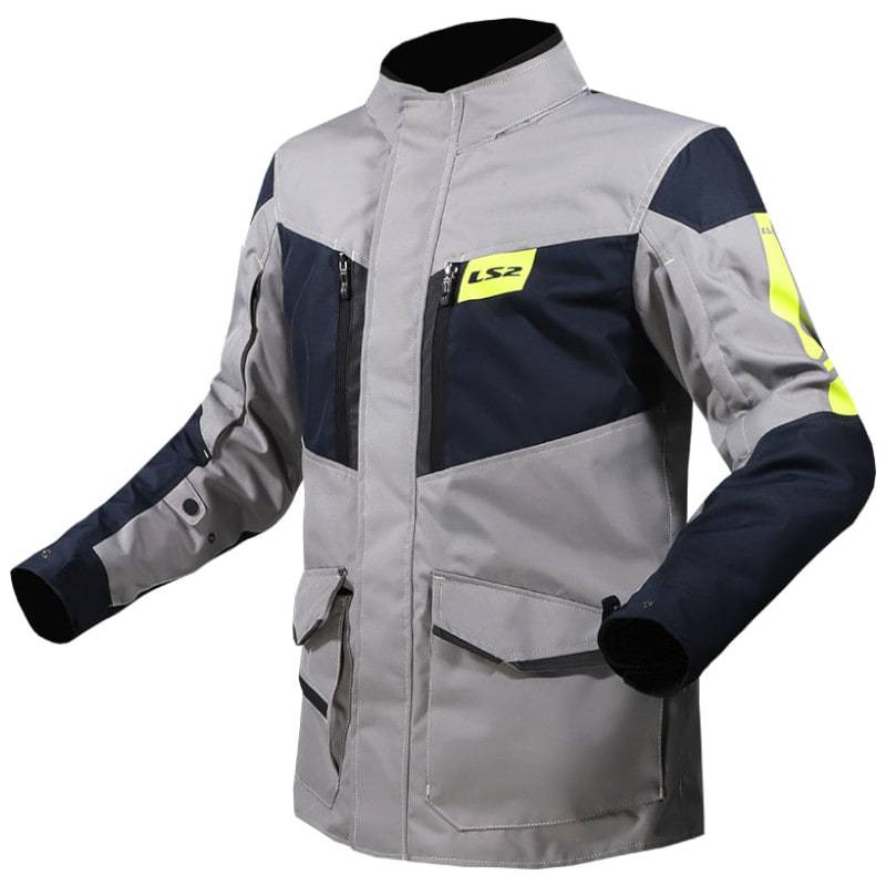 Chaqueta LS2 Metropolis Evo Titanium Yellow