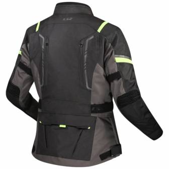 Chaqueta LS2 Narvik Lady Grey Black Yellow