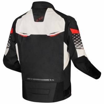 Chaqueta LS2 Apex Black White Red