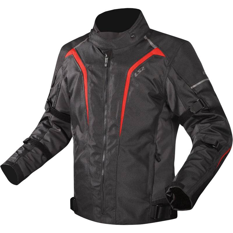 Chaqueta LS2 Sepang Black Red