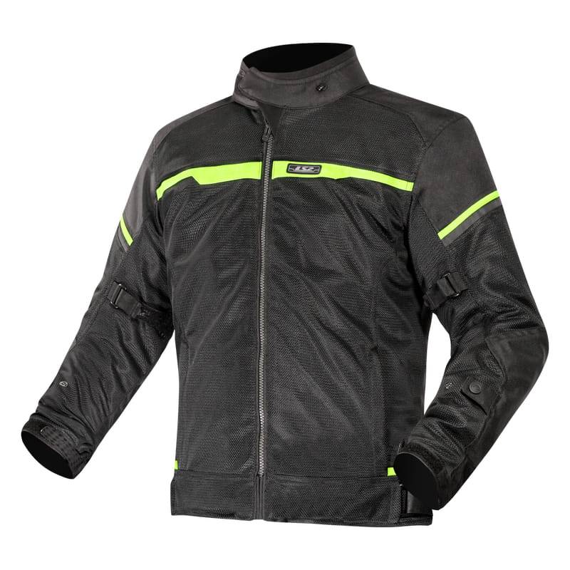 Chaqueta LS2 Riva Lady Black Neon Yellow