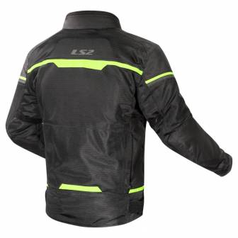 Chaqueta LS2 Riva Lady Black Neon Yellow