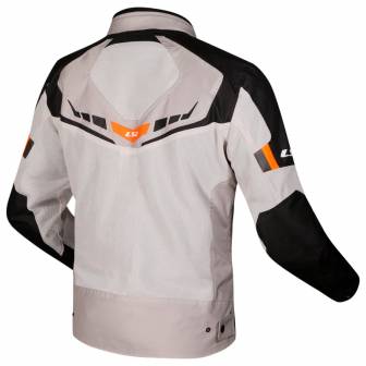 Chaqueta LS2 Garda Air Black Grey Orange