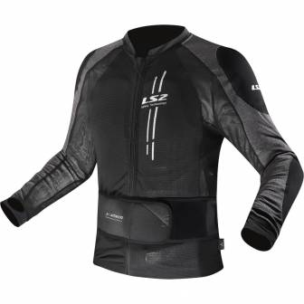 Chaqueta LS2 X-Armor Black Silver