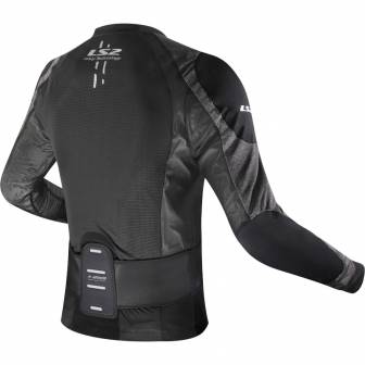 Chaqueta LS2 X-Armor Black Silver