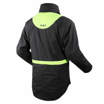 Chaqueta LS2 X-Rain Black H-V Yellow