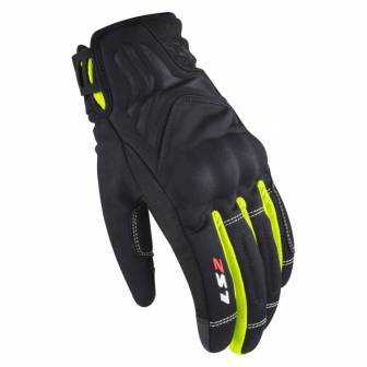 Guantes LS2 Jet II Black H-V Yellow