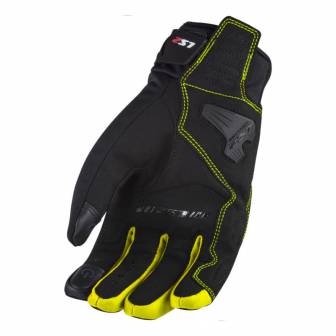 Guantes LS2 Jet II Black H-V Yellow