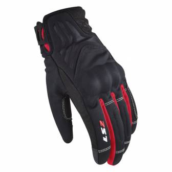 Guantes LS2 Jet II Lady Black Red