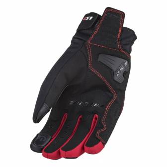 Guantes LS2 Jet II Lady Black Red