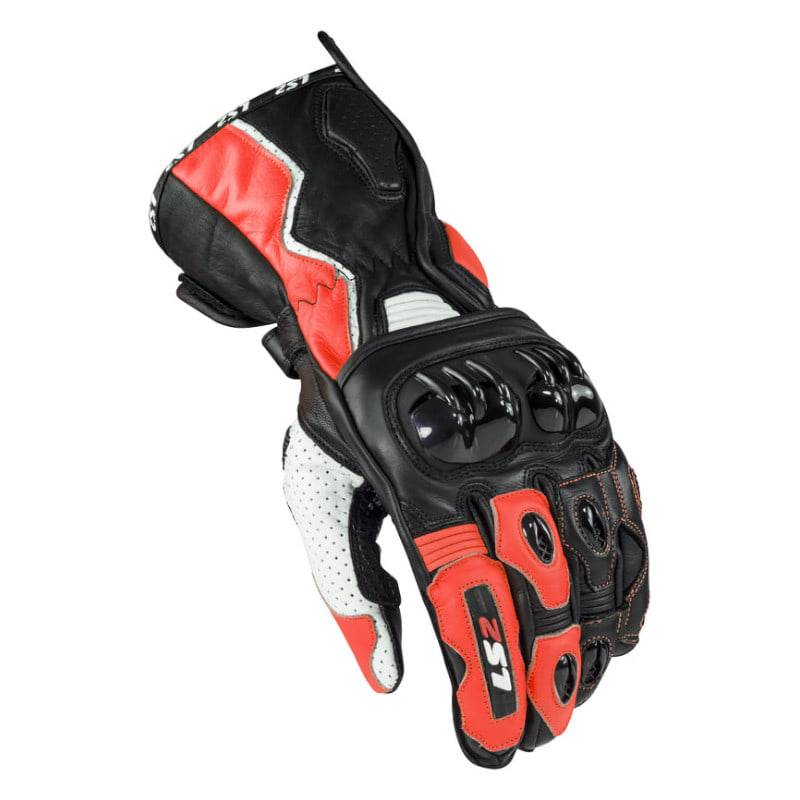 Guantes LS2 Swift Racing Black White Red