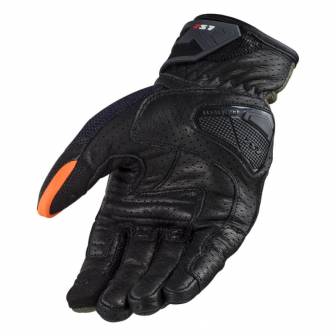 Guantes LS2 Air Raptor Green Blue H-V Orange