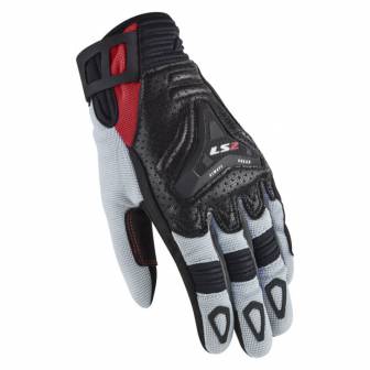 Guantes LS2 All Terrain Lady Black Grey Red