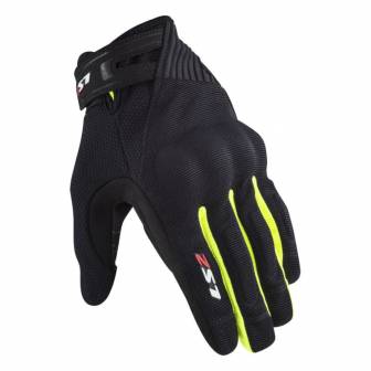 Guantes LS2 Dart II Black H-V Yellow