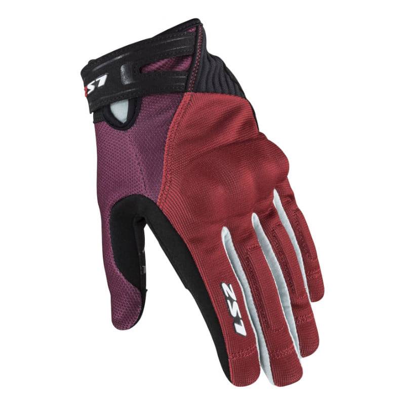 Guantes LS2 Dart II Lady Black Red Grey