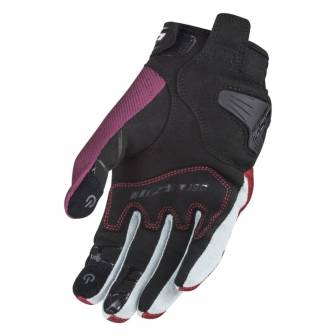 Guantes LS2 Dart II Lady Black Red Grey