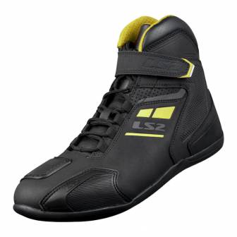 Zapatos LS2 Garra Black H-V Yellow