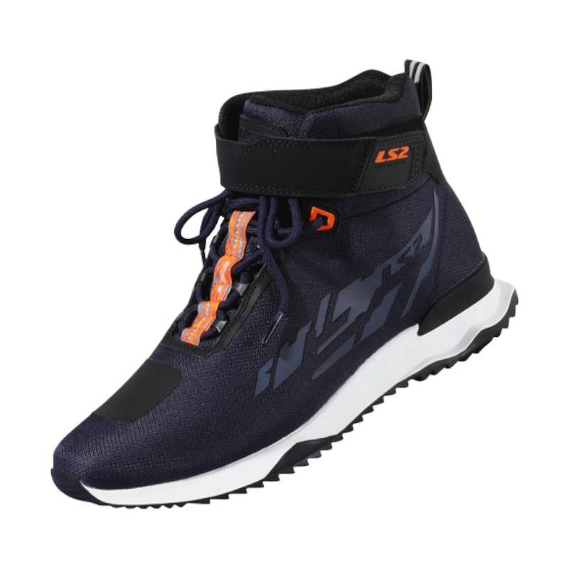 Zapatos LS2 Acrux Dark Blue H-V Orange