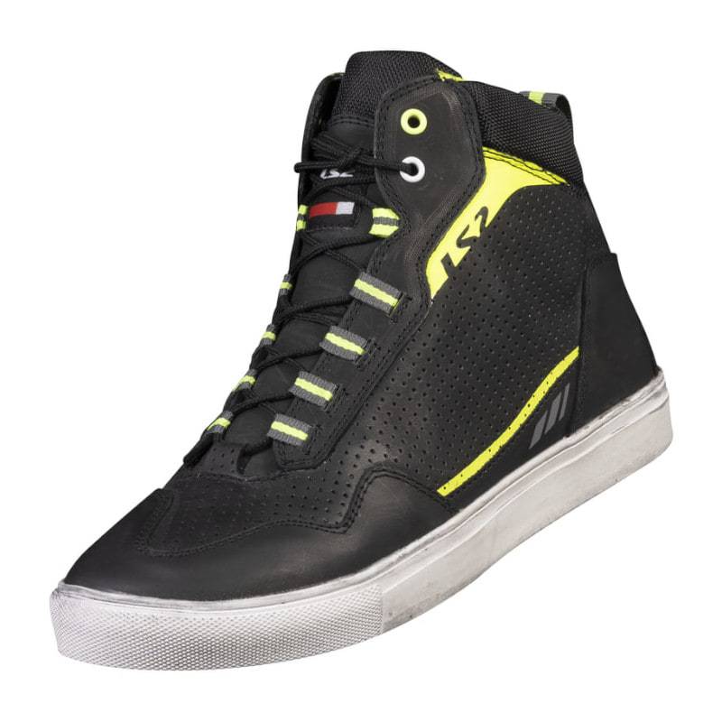 Zapatos LS2 Zoe Black H-V Yellow