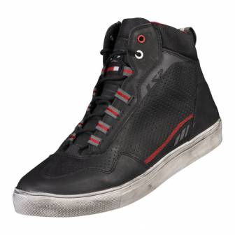 Zapatos LS2 Zoe Black Red