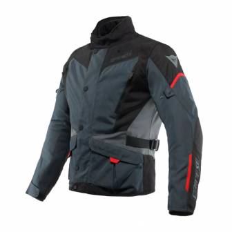 Chaqueta Dainese TEMPEST 3 D-DRY BLACK/EBONY/RED