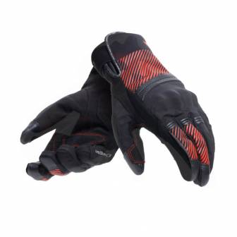 Guantes Dainese FULMINE D-DRY BLACK/RED