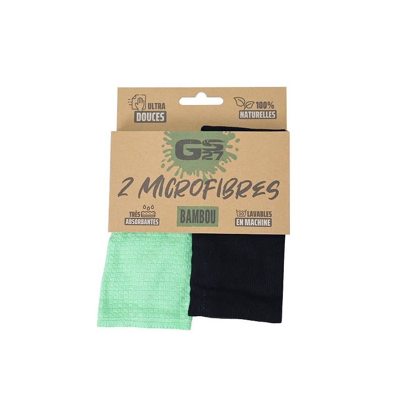 Juego Microfibras GS27 Ultra Suave Bambú 35x35