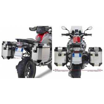 Soporte GIVI PL5108CAM moto BMW