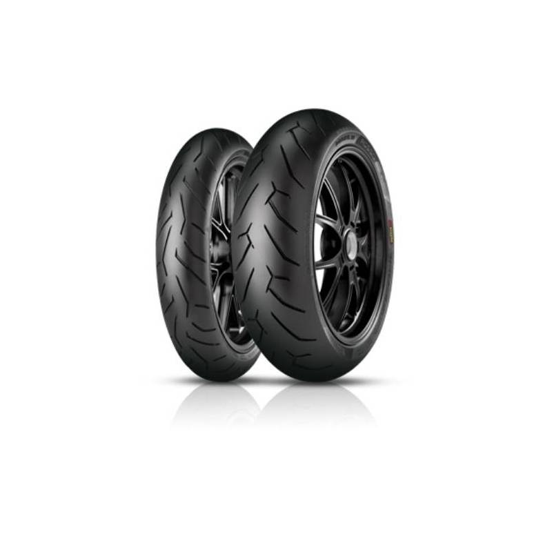 Neumatico Pirelli 100/80 r 17 m/c 52h tl (r) diablo rosso ii