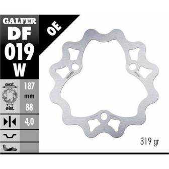 Disco Freno Wave Galfer Fijo 187x4mm Df019w