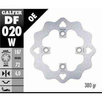 Disco Freno Wave Galfer Fijo 187x4mm Df020w