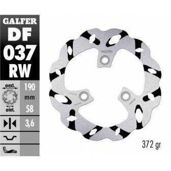 Disco Freno Wave Galfer Fijo 190x3,6mm Df037rw