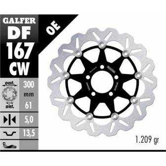 Disco Freno Wave Galfer Flotante 300x5mm Df167cw