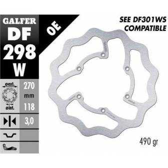 Disco Freno Wave Galfer Fijo 270x3mm Df298w