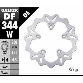 Disco Freno Wave Galfer Fijo 260x4,5mm Df344w