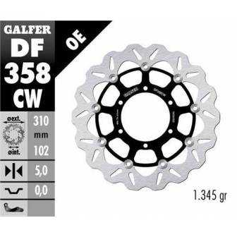 Disco Freno Wave Galfer Flotante 310x5mm Df358cw